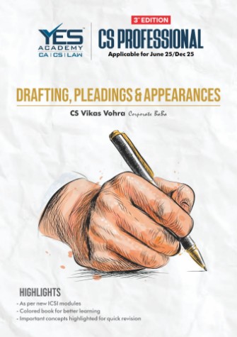 Picture of Drafting, Pleadings And Appearances - (New Syllabus)