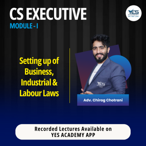 Picture of CS EXECUTIVE SETTING UP OF BUSINESS , INDUSTRIAL & LABOUR LAWS - NEW SYLLABUS