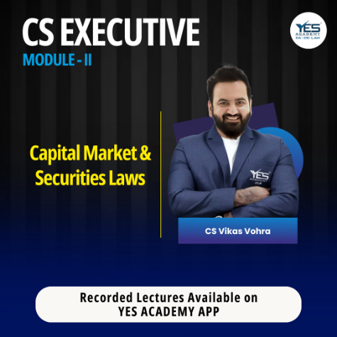 CS EXECUTIVE CAPITAL MARKET & SECURITIES LAWS - NEW SYLLABUS