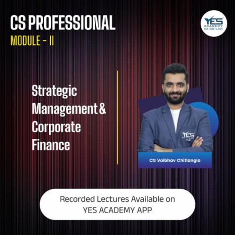 Picture of CS Professional - Strategic Management & Corporate Finance -  (New Syllabus)