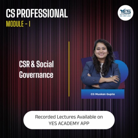 Picture of CS Professional - CSR & Social Governance - (New Syllabus)