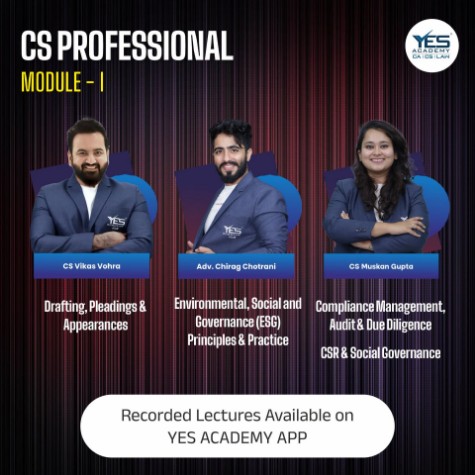 Picture of CS Professional - Module 1 COMBO with CSR & Social Governance - New Syllabus