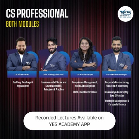 Picture of CS Professional - Both Module 1 & 2 COMBO with CSR & Social Governance - New Syllabus 